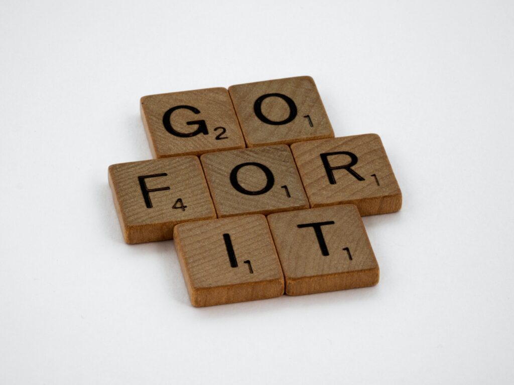Scrabble - Go for it