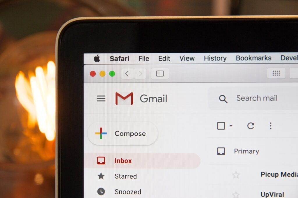 Gmail is a common free email option